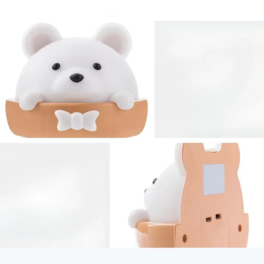 Veilleuse ourson rechargeable avec intensité réglable – Image 2