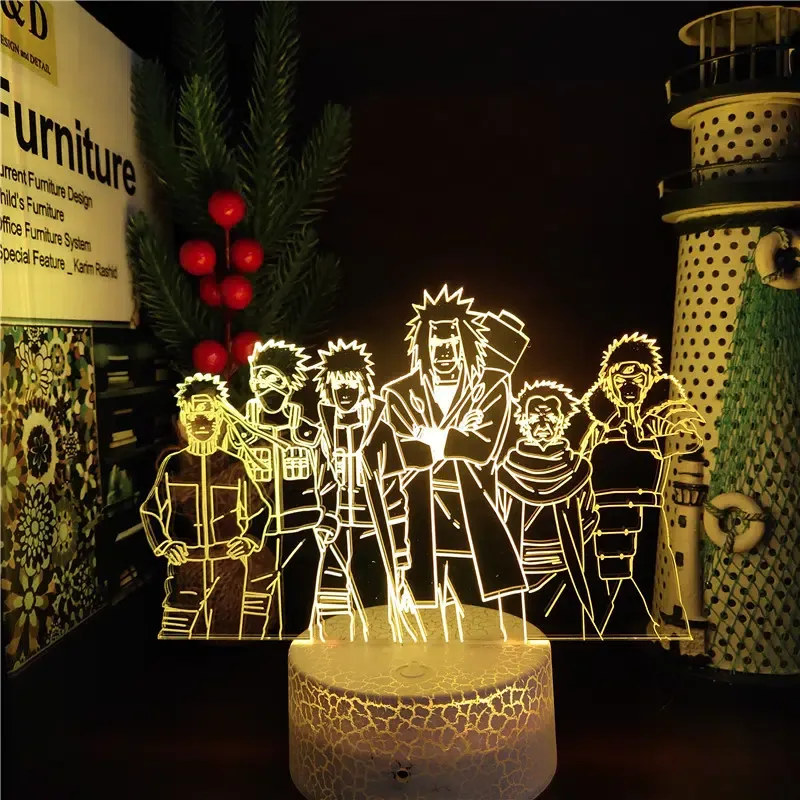 Lampe Veilleuse Naruto Ninja de Konoha – Image 4