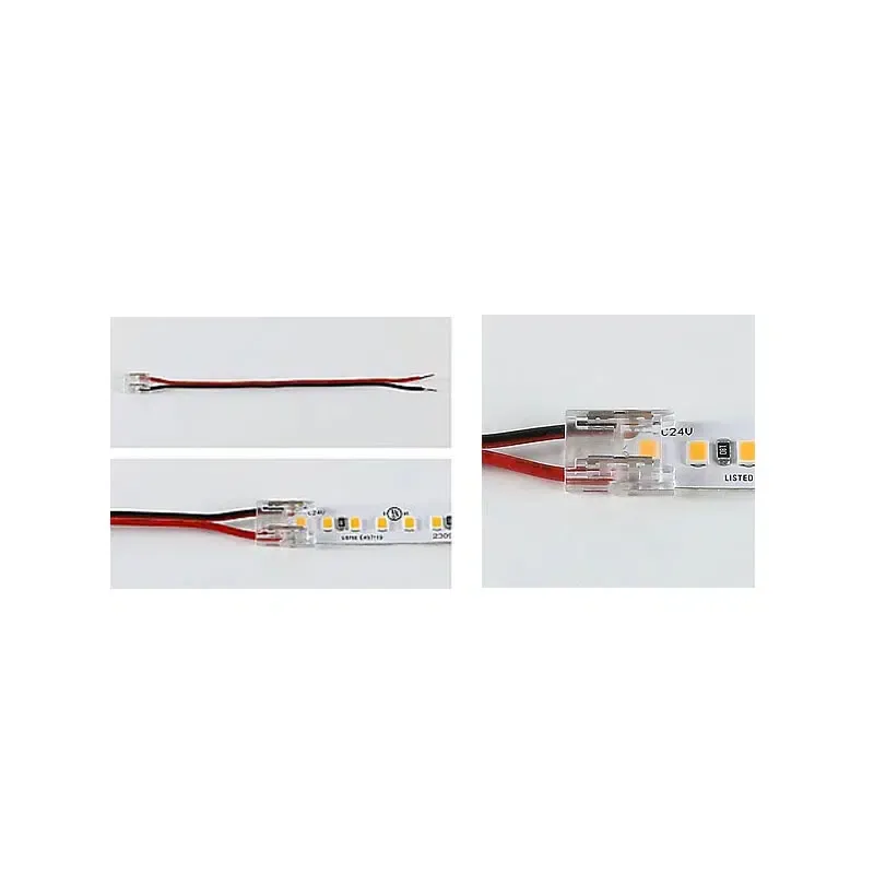 Easy Connect Mono 10 mm – Connecteur ruban vers fils nus alimentation