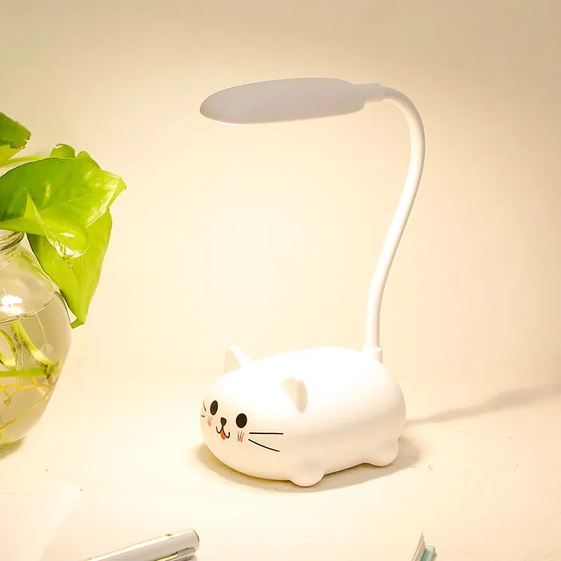 Veilleuse de Table chaton colorée – Image 4