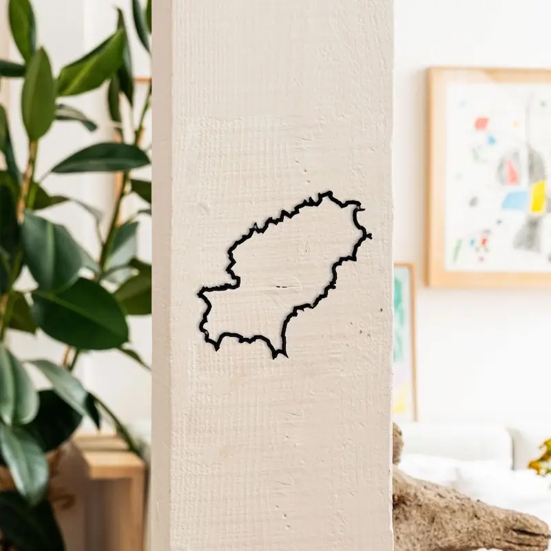 Silhouette murale The Line Island Ibiza – Image 3